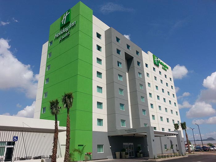 Holiday Inn construido con Aislaterm