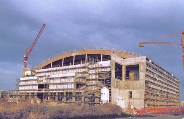 105 Stadium Italia, en obra con construpanel Fanosa